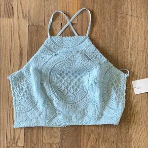 TOBI crochet Croptop